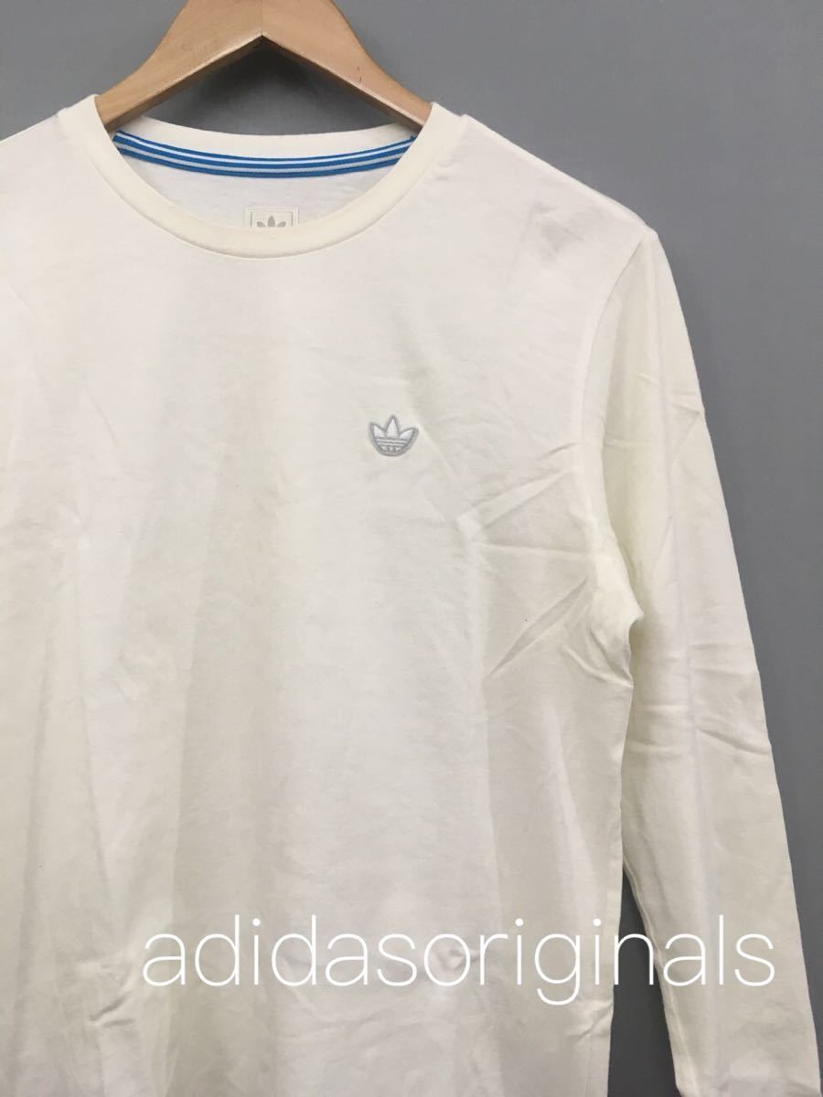 アディダスオリジナルス adidasoriginals トレフォイル ミツバ アディオリ長袖 シャツ 男性用 メンズ トップス &拍卖