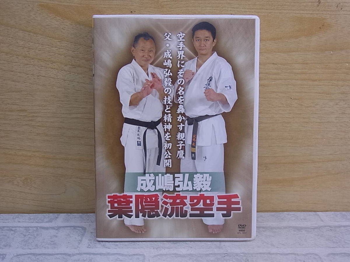 △F/470●DVD☆成嶋弘毅☆葉隠流空手☆中古品拍卖