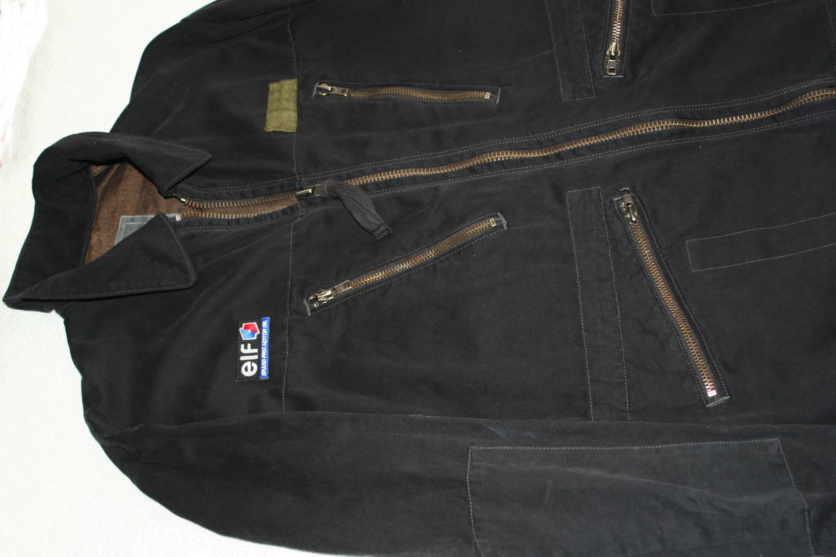 ★BRJ-1 バイク野郎の方へ おまたせ BACKNUMBER  ジップUPジャケット  色黒系  サイズ Lぐらい ★春秋冬シーズン 拍卖