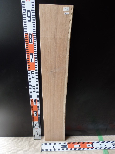 b3092013●約92cm×15cm×3.3cmくるみ☆ウオルナット☆無垢板1枚板 木材 板 DIY 板材 天板 棚板 テーブル 看板 花台など種類豊富!拍卖