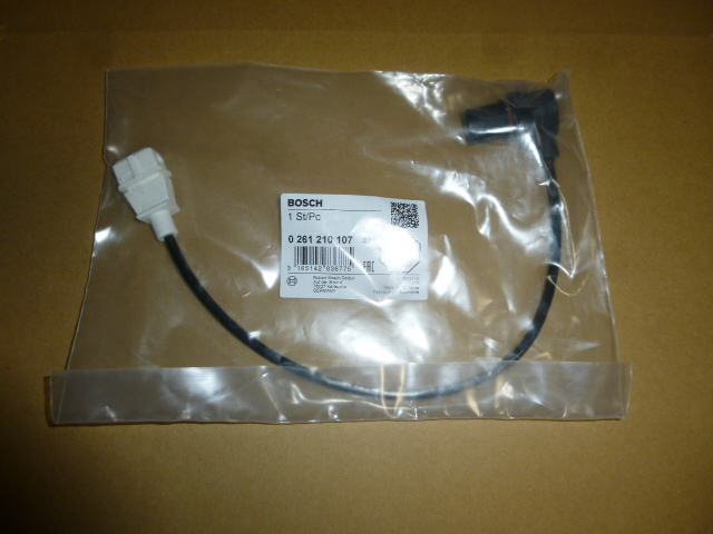 ヴァナゴンT4/ユーロバンT4 2.8VR6/シャラン初代VR6/パサート2 VR6/VENTO VR6用クランクセンサー新品BOSCH製拍卖
