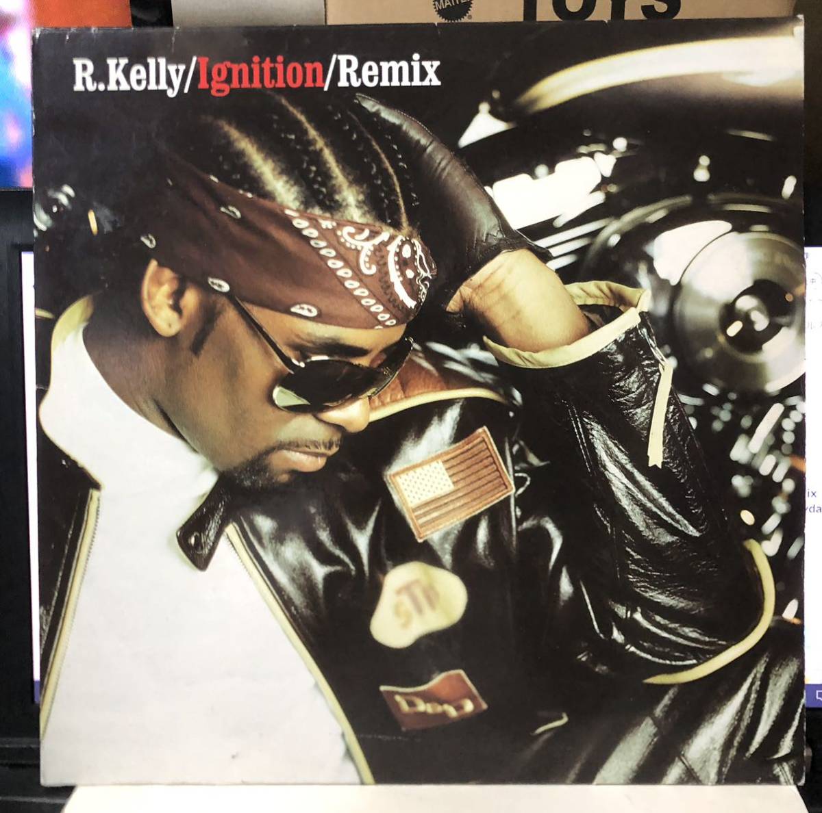 レア 倉庫出 画ジャケ 2003 R. Kelly / Ignition Remix b/w Who's That Feat Fat Joe Original UK 12 Tavdash Jive 9254970 00s 33rpm拍卖