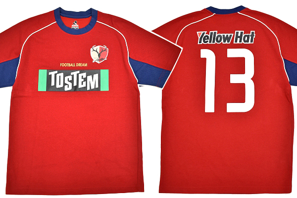 Y-6582★送料無料★J.LEAGUE Antlers Jリーグ サッカー 鹿島アントラーズ 13番 知念慶★オフィシャルグッズ ユニフォーム S拍卖