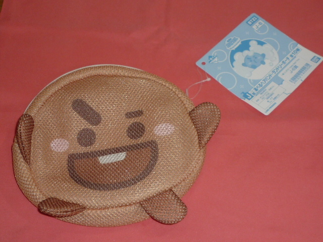 レア!カワイイ♪BT21 一番くじ ランドリーポーチ SHOOKY シュキ ユンギ suga拍卖