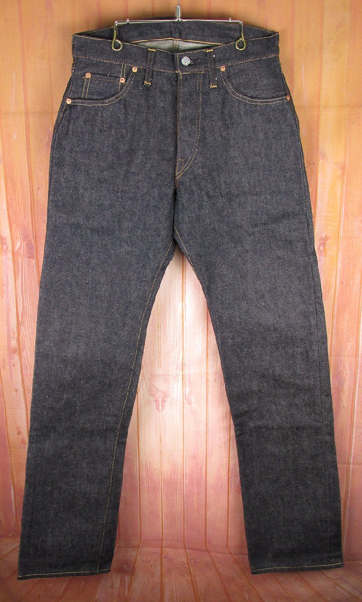 LYP17119 ONE PIECE OF ROCK ワンピースオブロック #409XX ジーンズ デニムパンツ 革パッチ M-54 W32 未使用拍卖