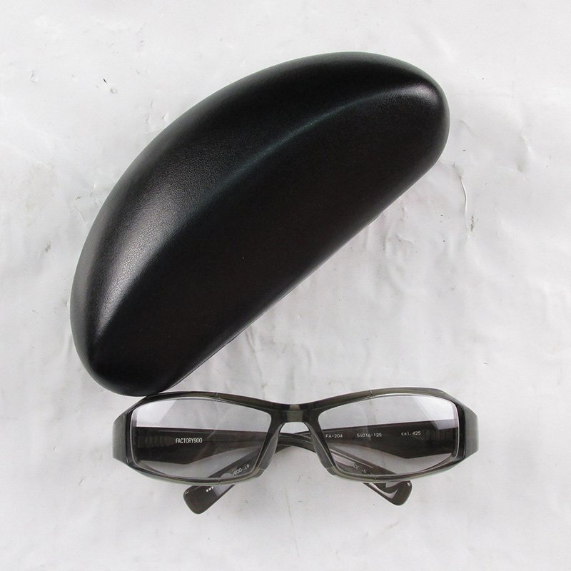 LYO15725 FACTORY900 ファクトリー900 FA-204 眼鏡 メガネ 56□16-125 グレー 未使用拍卖