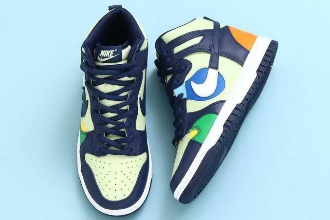 28 定価15900円 ナイキ ダンク ハイ LX スニーカー 28cm 未使用ピスタチオ/ミッドナイトネイビー DQ7575-300 ウィメンズ28.5cm拍卖