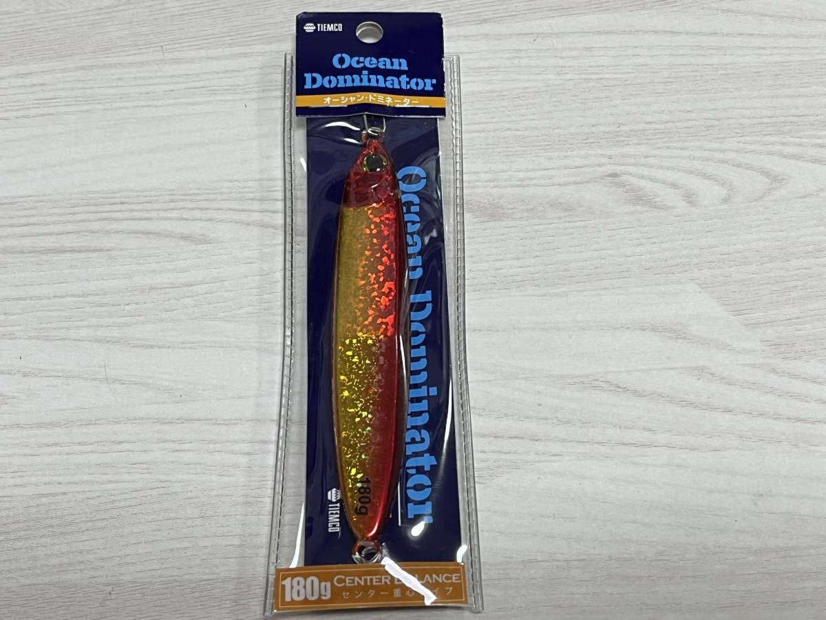 ⑪ ■■ 新品 ティムコ オーシャンドミネーター センターバランス 180g【#274RE/GD/OR】TIEMCO ■■ J3.0916拍卖
