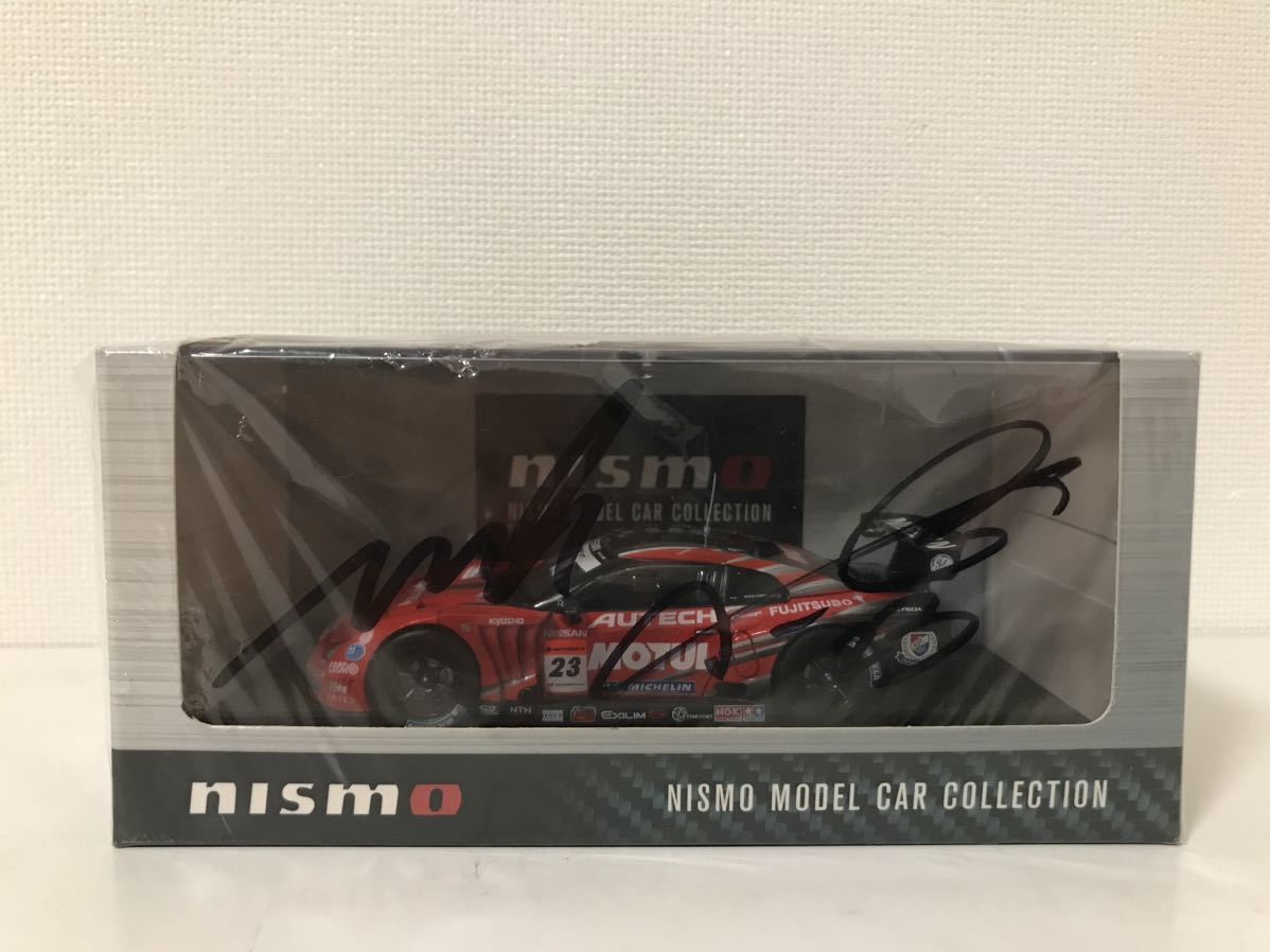 EBBRO 1/43 NISSAN GT-R RACING SUPER GT 2010 LAUNCH VERSION ニスモ箱 直筆サイン入 エブロ ニスモ スカイライン R35 SKYLINE拍卖