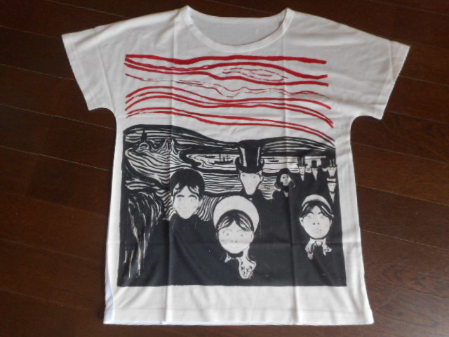 ムンク Tシャツ 小さめ Mサイズ拍卖