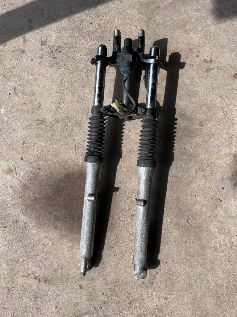 JPO-06 GB250 MC10 初期型 クラブマン キーシリンダー トップブリッジ フロントフォークセット拍卖