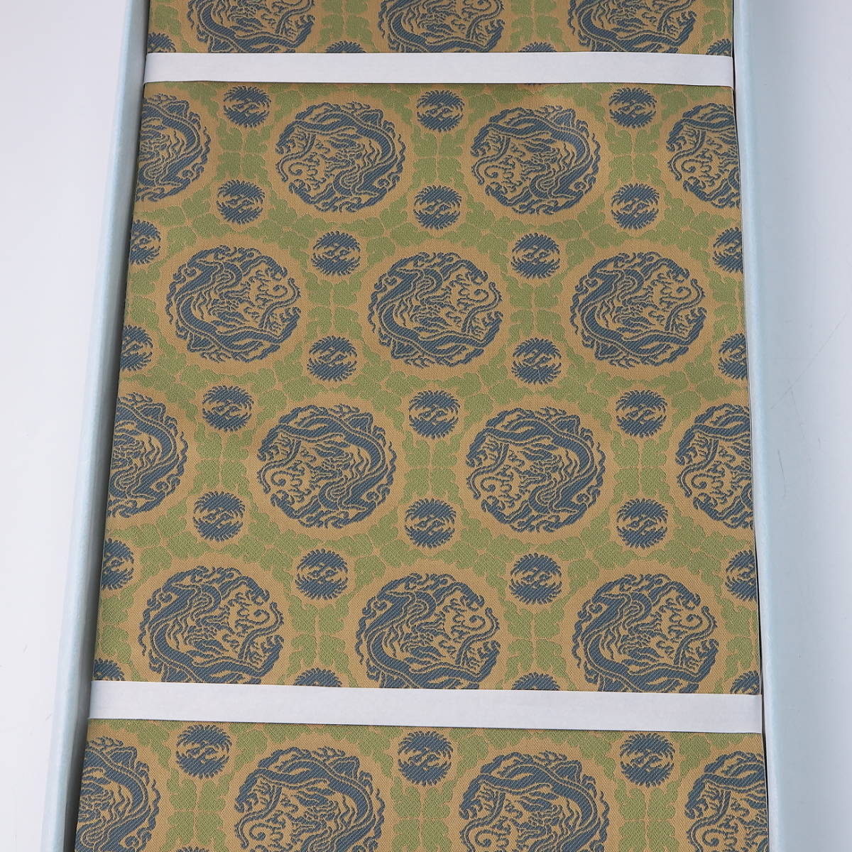 ◆◇未使用 龍村美術織物 経錦高山寺龍文 袋帯 全通 正絹 着物 和装◇◆拍卖