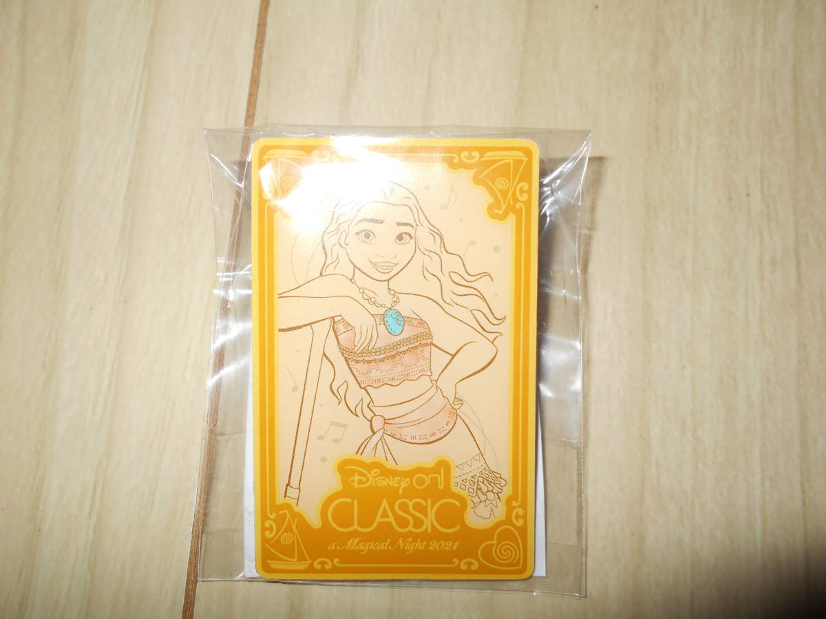 会場限定販売 ディズニーオンクラシック【まほうの夜の音楽会2021】限定グッズ モアナピンバッジ拍卖