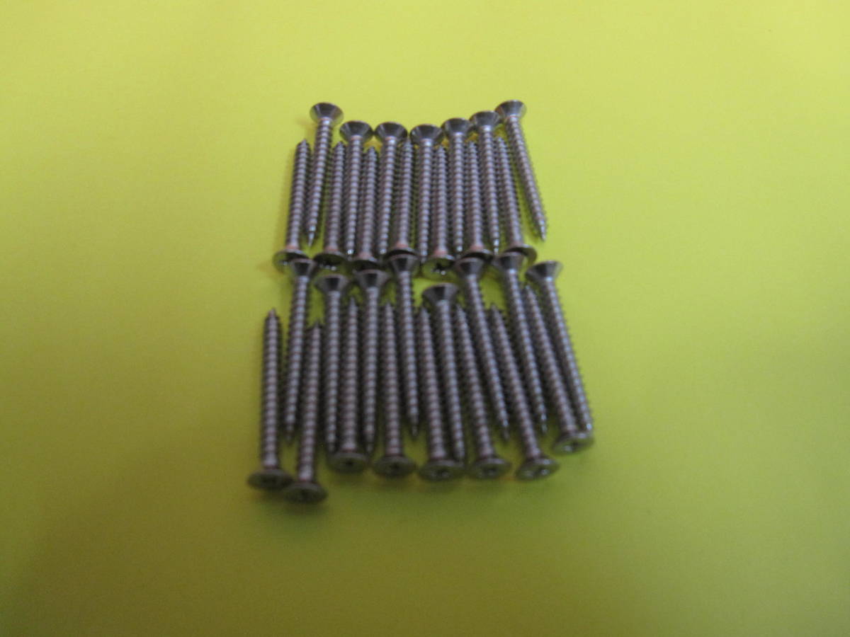 ステンレスタッピング 皿 4x32 新品 100本で\500 税込 送料\185拍卖