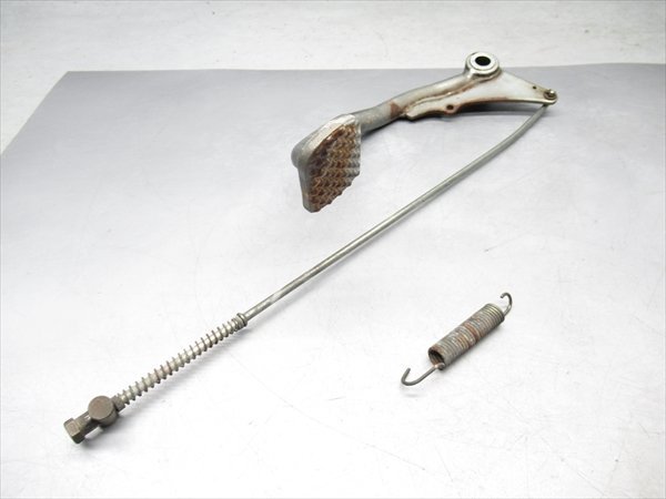 F2R5-0906 ヤマハ タウンメイト90 / T90D ブレーキペダル 純正品 【4NM-067~ 3速セル無 動画有】拍卖