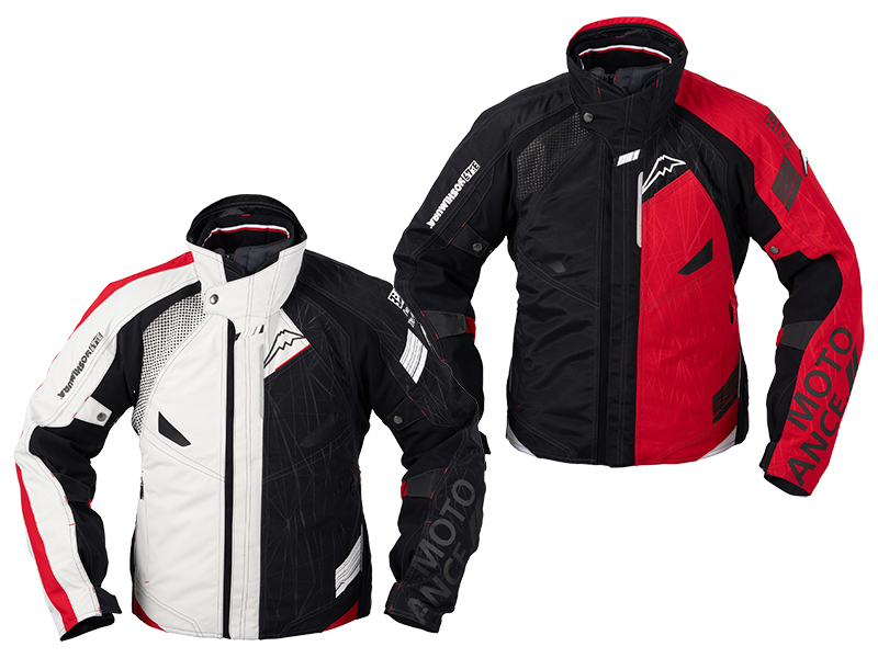 ☆彡送料0円 限定!YOSHIMURA 2024 ヨシムラ クシタニ アキュートジャケット 脱着インナー 黒/赤 LL ☆彡拍卖