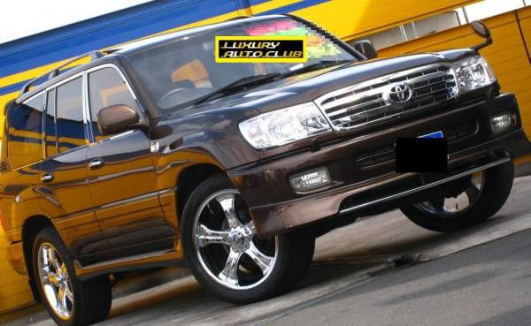 ランクル シグナス レクサスLX470 クロームピラーセット メッキ クロ-ムパネル 鏡面 メッキ トリム エアロ カスタム 高品質 米国製拍卖