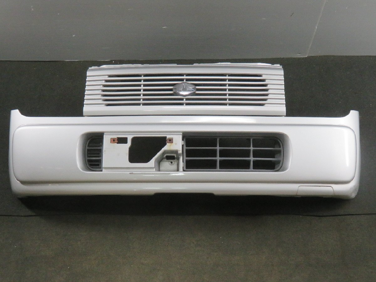 【即決】★送料込★ ラパン UA-HE21S 純正 グリル付 フロント バンパー Z2S (71711-75H00) 中古 11157拍卖