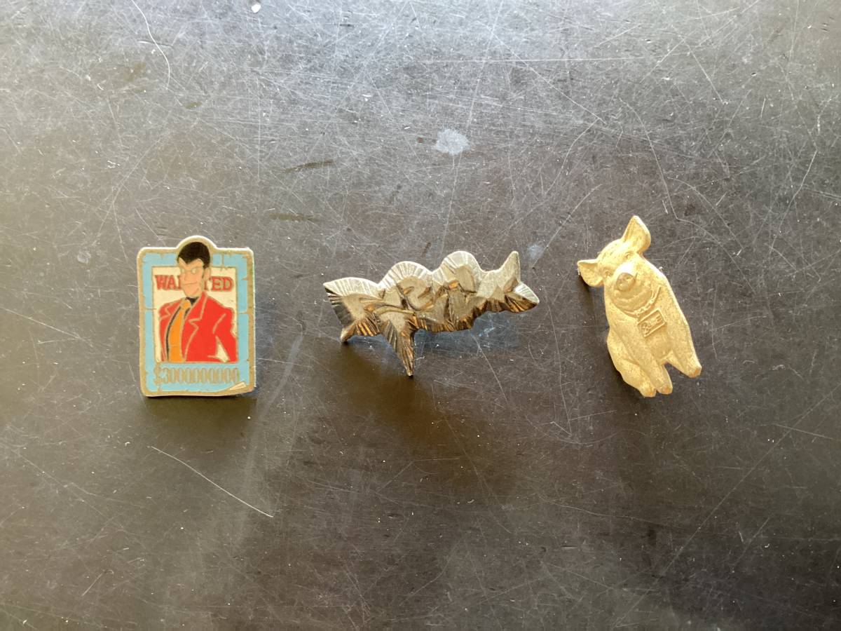 FISH TANK バクチク BABE ルパン ピンバッジ セット ベイブ拍卖