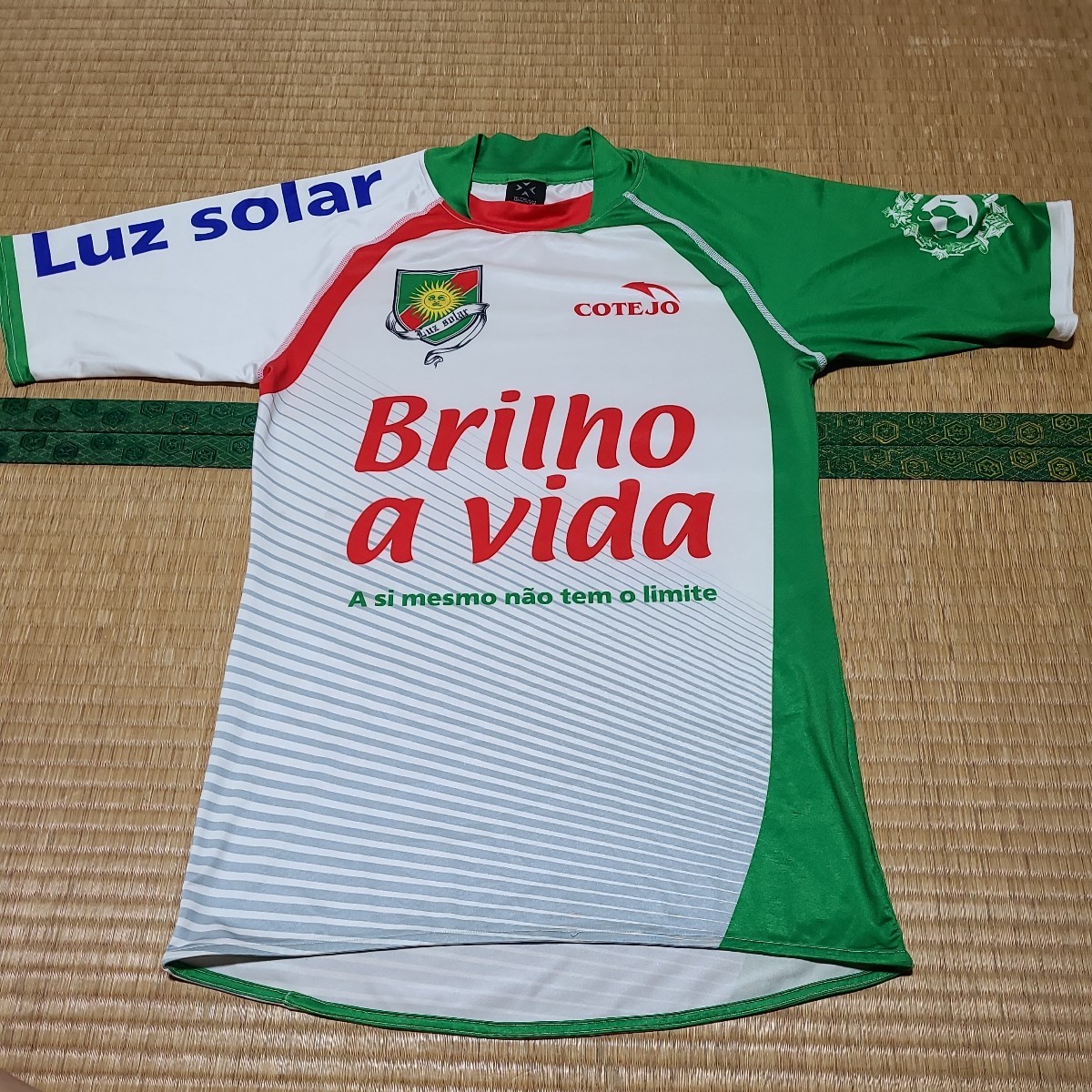 フットサル サッカー シャツ サイズS Luz Solar cotejo brilho a vida拍卖