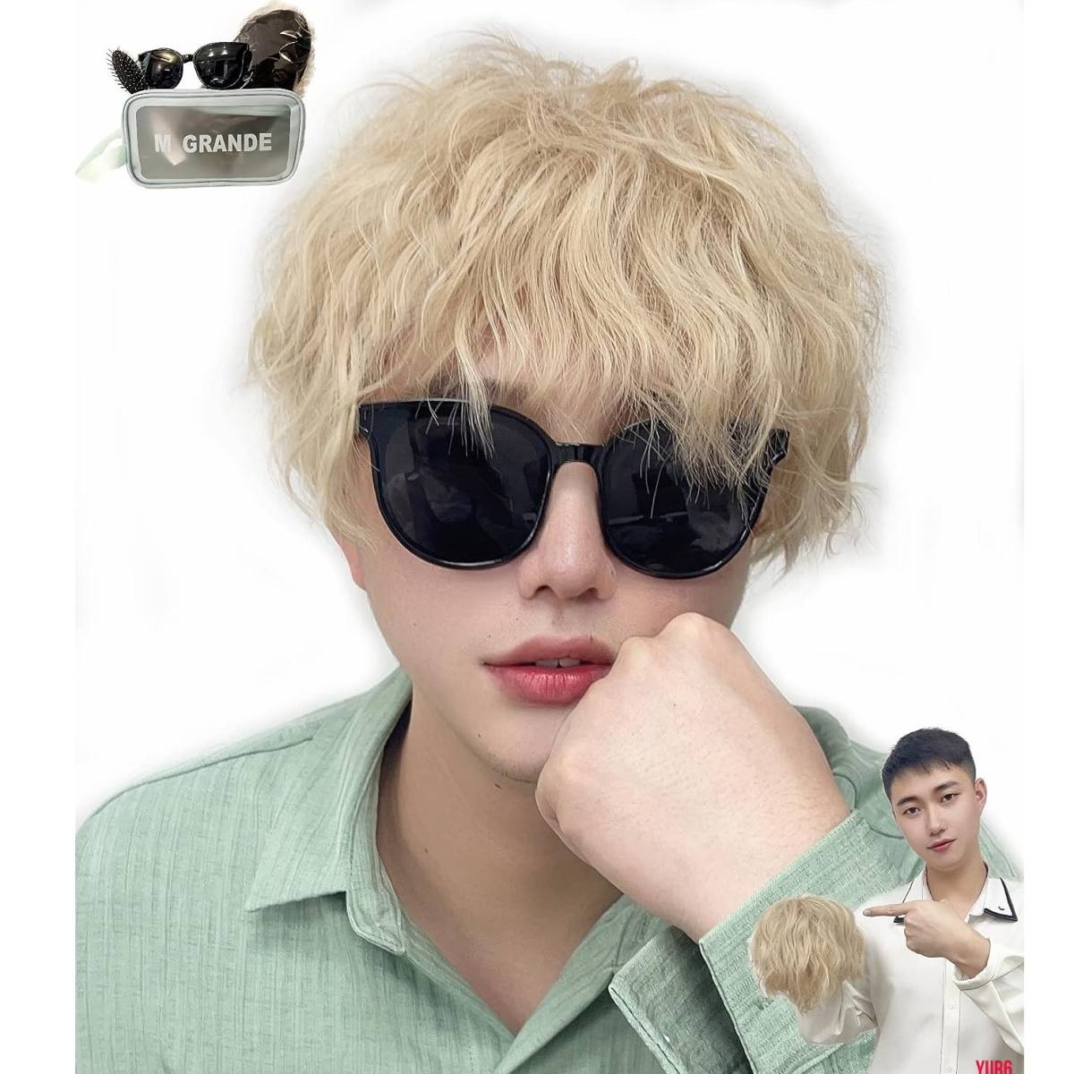 トップカバーに ウェーブ 部分ウィッグ ヘアピース クリップ4か所 人工頭皮 快適 普段使い 耐熱ファイバー ナチュラル ハスキーホワイト拍卖