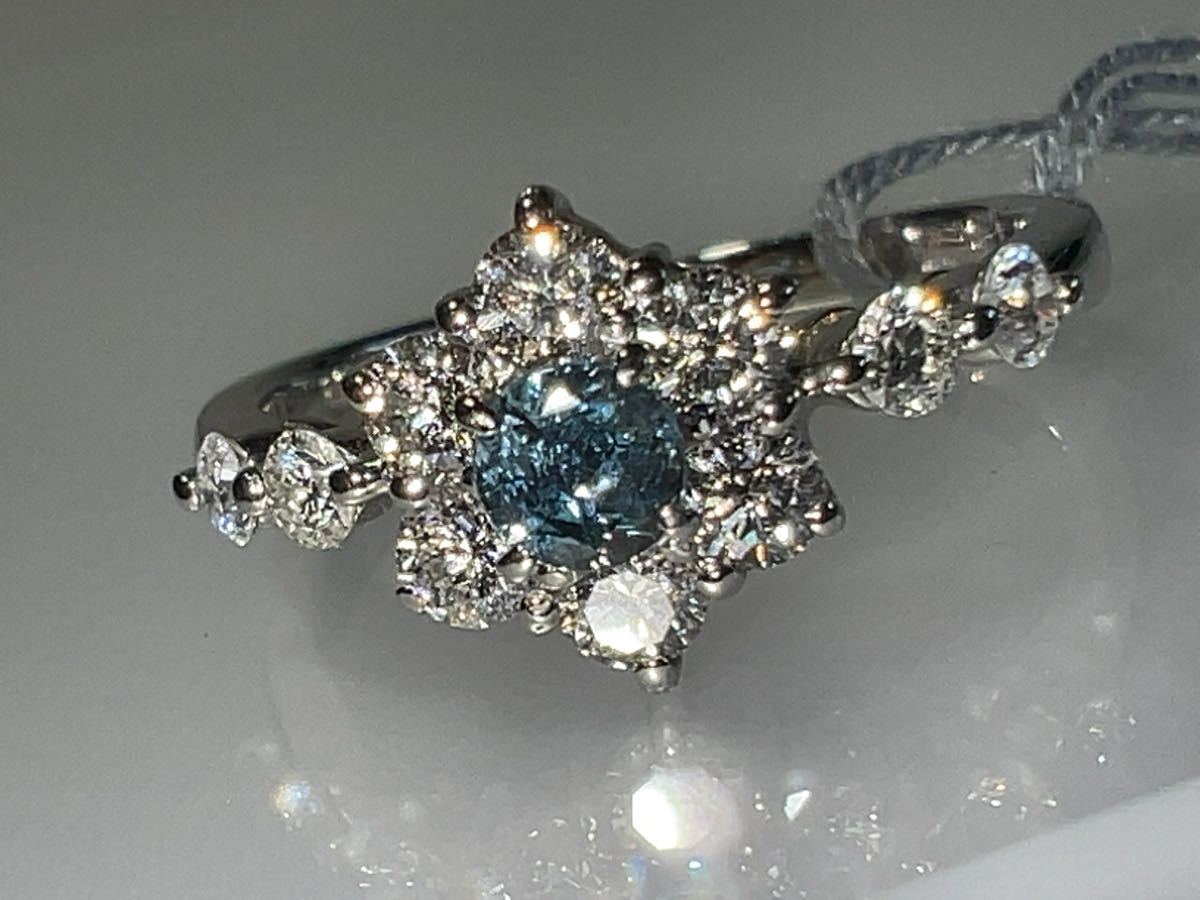 「新作ジュエリー」PT900アレキサンドライトリング KS4008 YB拍卖