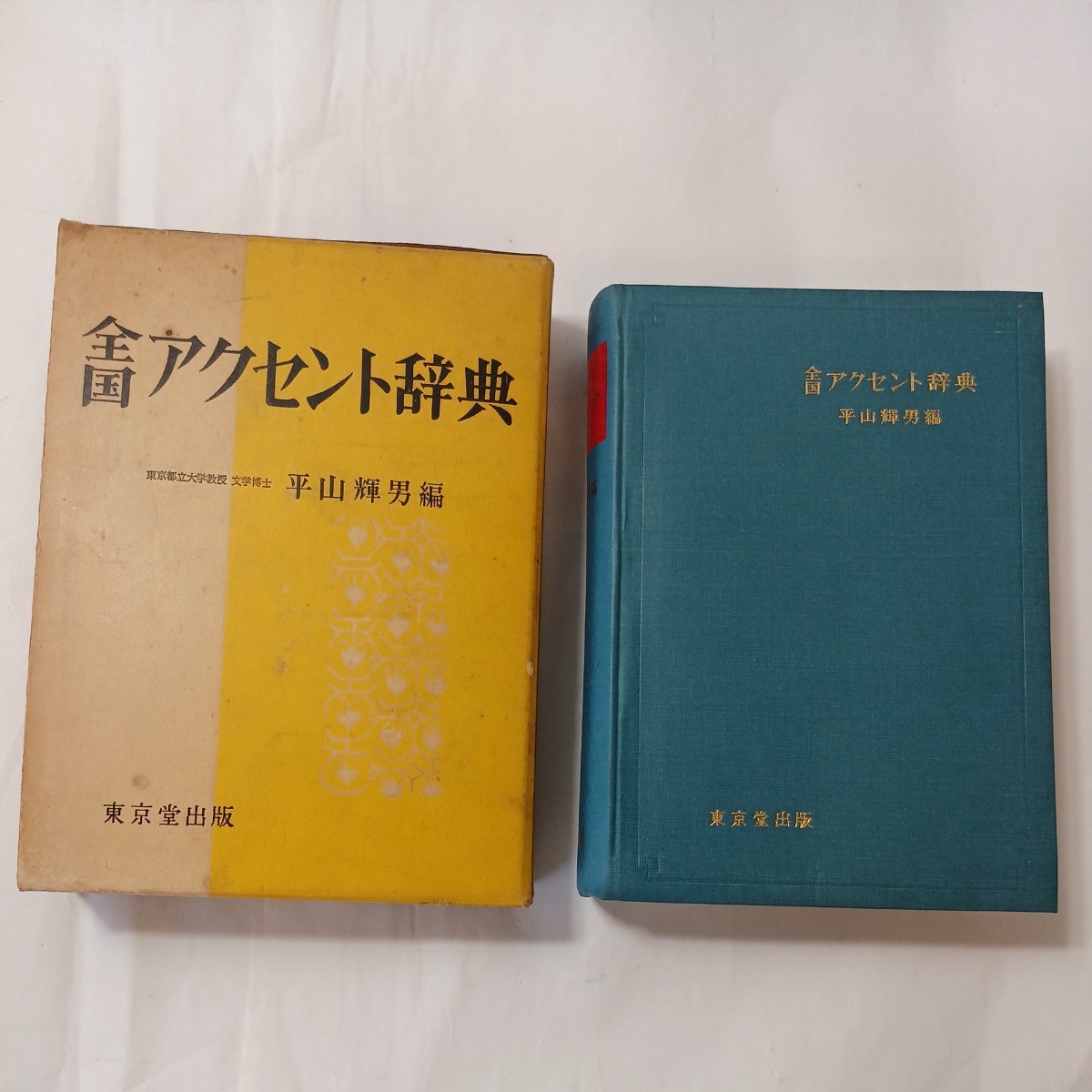 zaa-513♪全国アクセント辞典 平山輝男 (編) 東京堂 1967年  ページ数 950p 図版拍卖