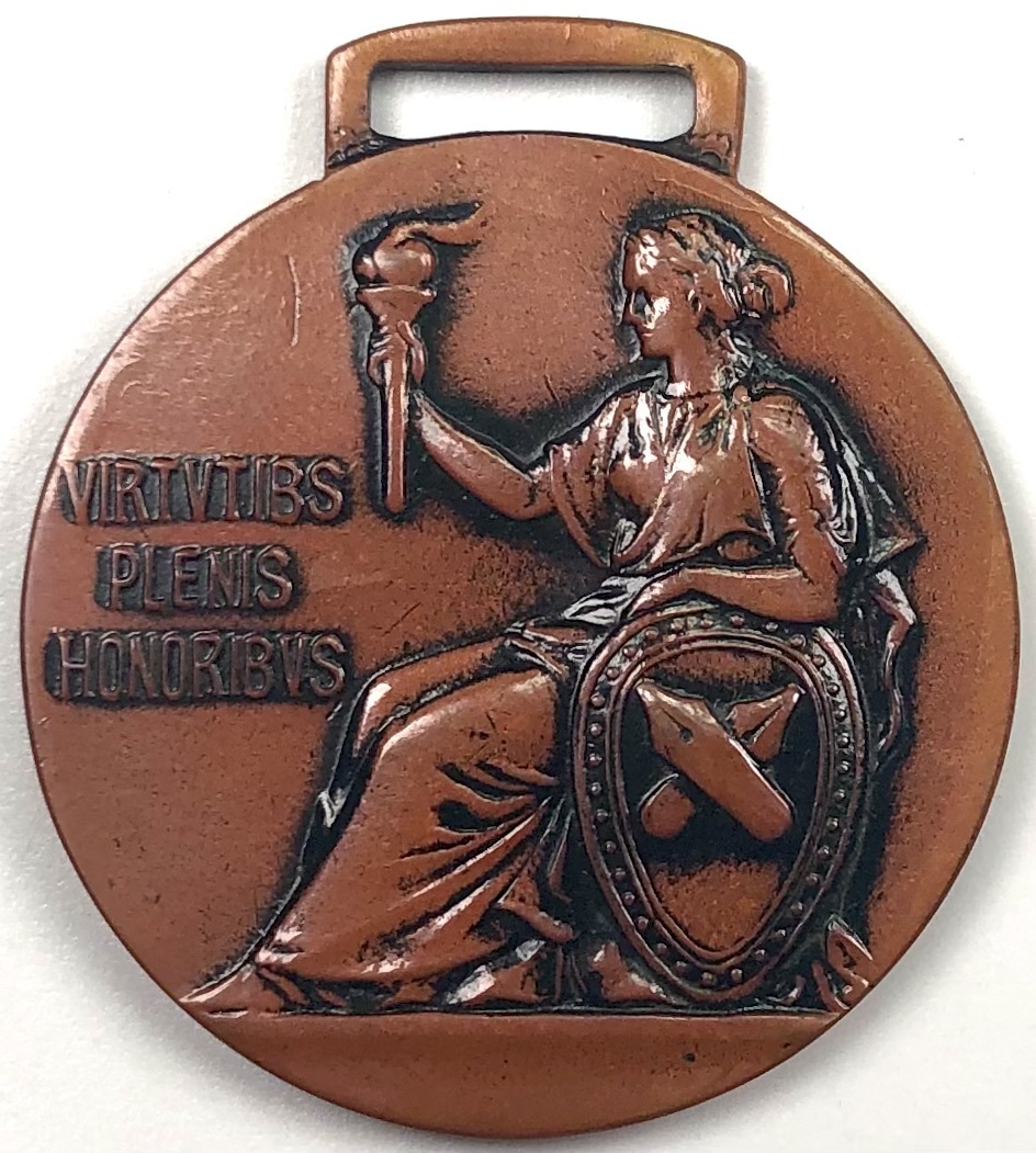 慶應義塾陸上運動會 記念メダル(徽章/1953年/昭和28年/レトロ/JUNK)拍卖