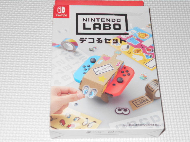 SWITCH★NINTENDO LABO デコるセット★新品未開封拍卖