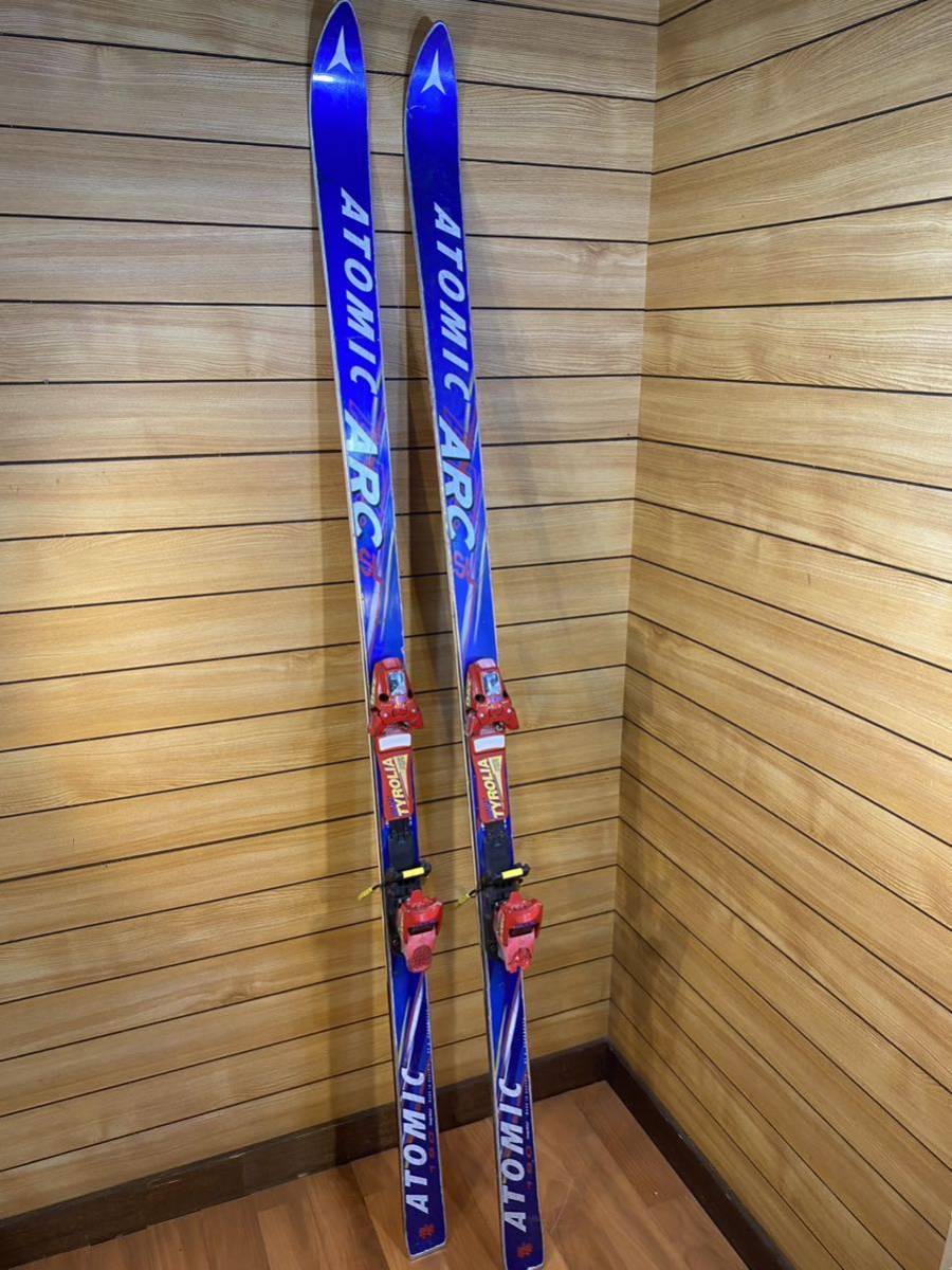 アトミック ATOMIC ARC SL 190 スキー板 ビンディング チロリア 脱着部破損拍卖