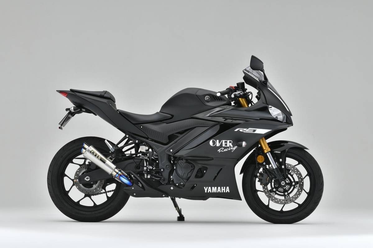 ★ OVER オーバー YZF-R3 (19-21) MT-03 GP-PERFORMANCE RS フルチタン スリップオン マフラー 定価75900円 17-36-01 (A50803-40)拍卖