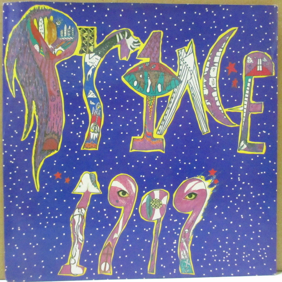 PRINCE-1999 / Little Red Corvette (UK '84 再発ペーパーラベ 7+光沢固紙ジャ拍卖