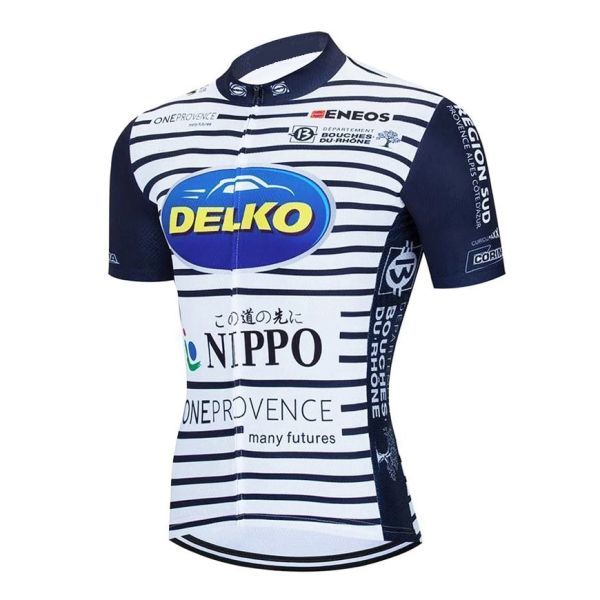 新品 レプリカ プロチームユニフォーム No36 XXLサイズ フランス サイクルジャージ 半袖 ウェア メンズ サイクリング MTB ロードバイク拍卖