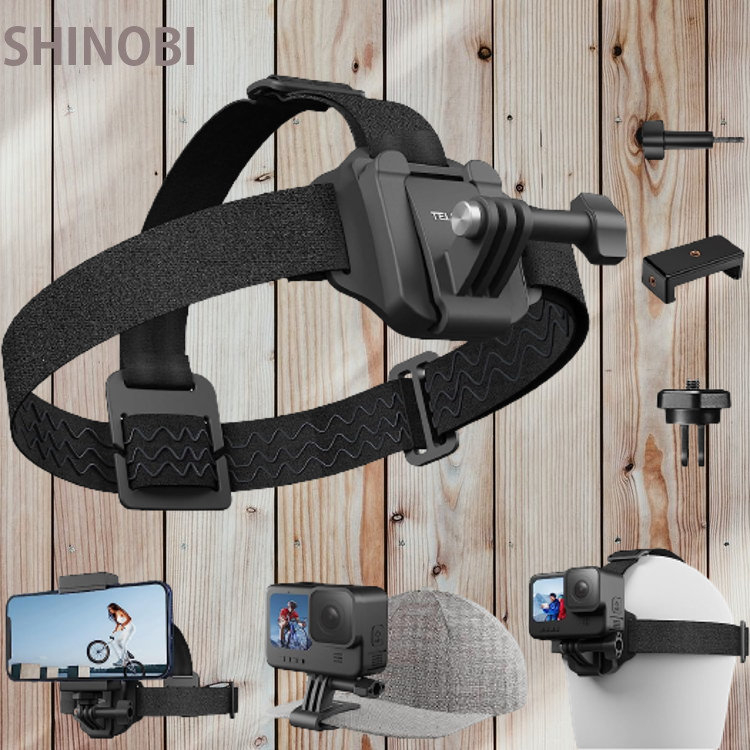Gopro 互換 ヘッドストラップマウント スマホホルダー付き hero11 hero10 hero9 hero8 hero7 hero6 max Insta360等に適応拍卖