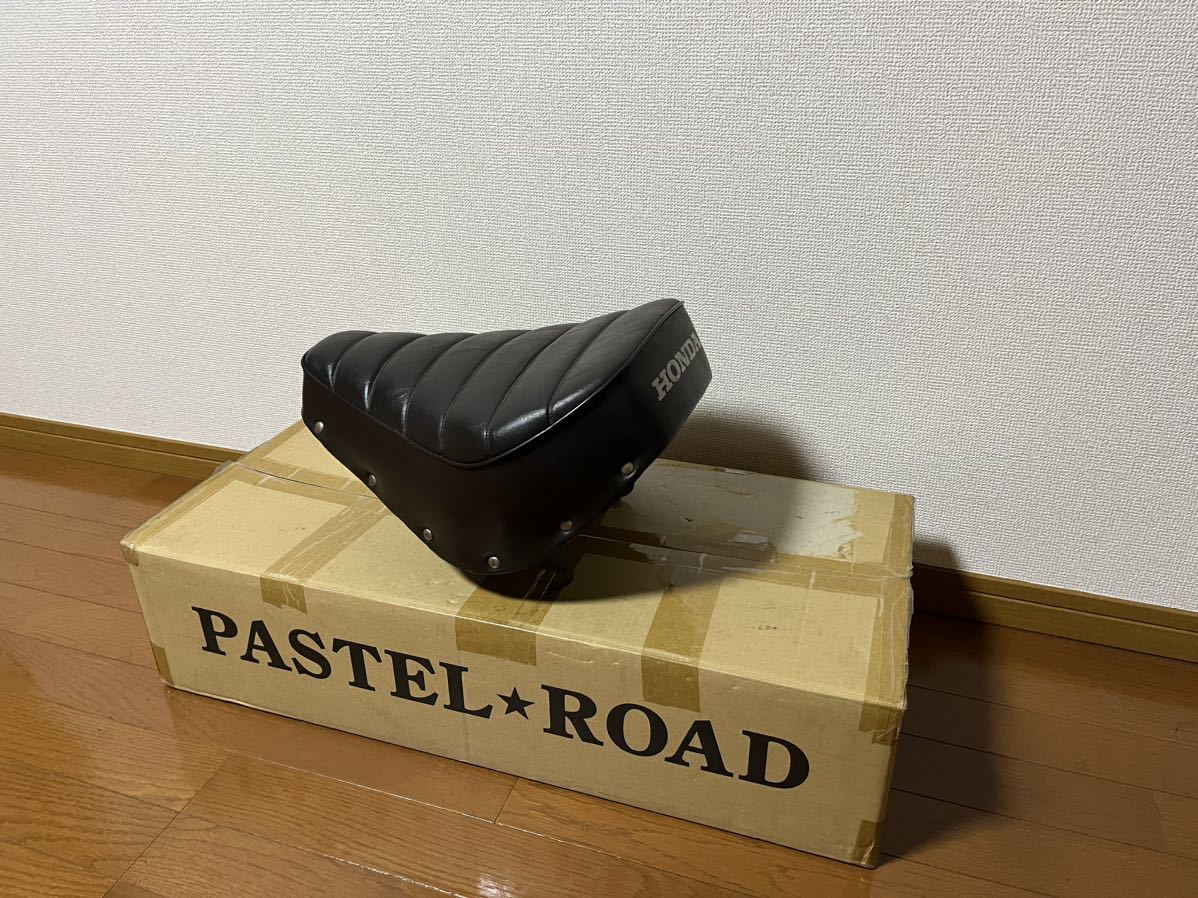 モンキー 希少!! 極上品!! 茶色 純正 シート オリジナル ノーマル ゴリラ 社外 旧車 AB27 Z50J タケガワ キタコ Gクラ 早矢仕 当時物拍卖