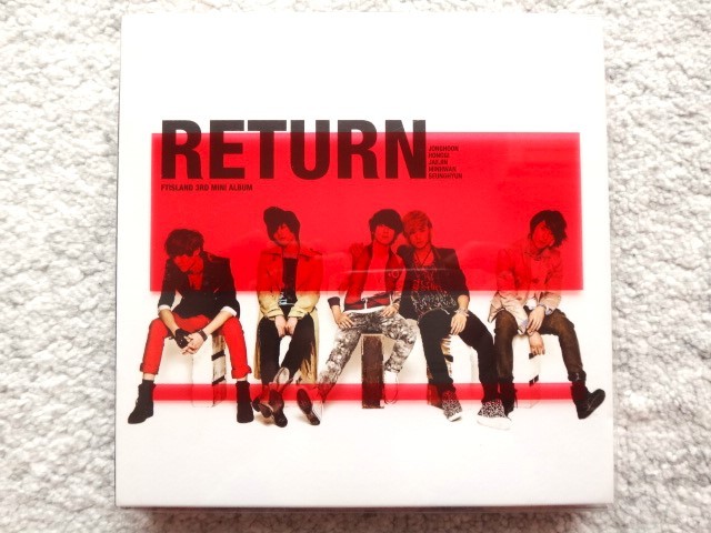 G0【 FTISLAND / RETURN CD+DVD 】台湾獨占影音限定盤拍卖