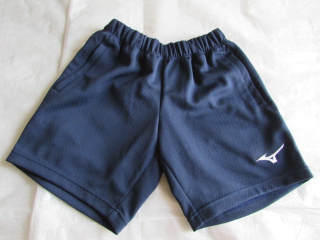 MIZUNO メンズ Mサイズ ハーフ パンツ 短パン USED品 ミズノ バレーボール ネイビー系 拍卖