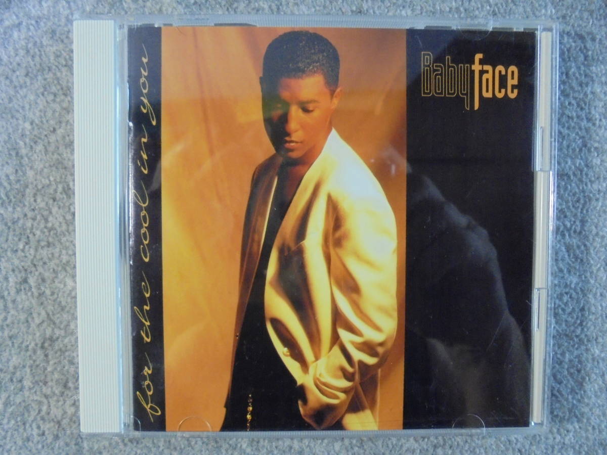 CD ベイビーフェイス 「For The Cool In You」 12曲入 中古良品拍卖