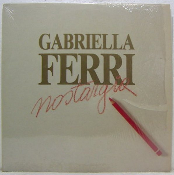 LP,GABRIELLA FERRI NOSTARGIA イタリア 輸入盤拍卖
