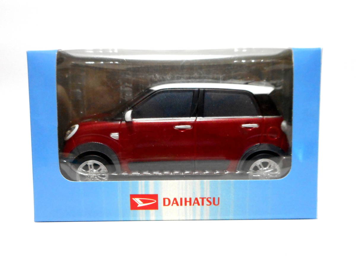 ダイハツ キャスト アクティバ プルバックカー ミニカー ファイアークオーツレッドメタリック×ホワイト 非売品 DAIHATSU CAST ACTIVA拍卖
