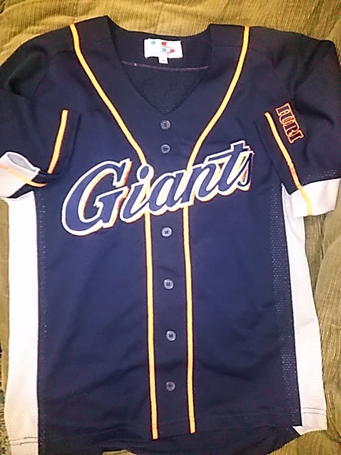 読売ジャイアンツ市販刺繍マークビジターユニフォーム Mサイズ拍卖