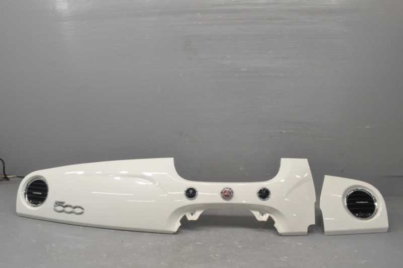 フィアット 500 純正 破損無 取付OK 動作保証 インテリアパネル 2個 セット ハザードフォグスイッチ付 C528 ST 30577 k075296拍卖