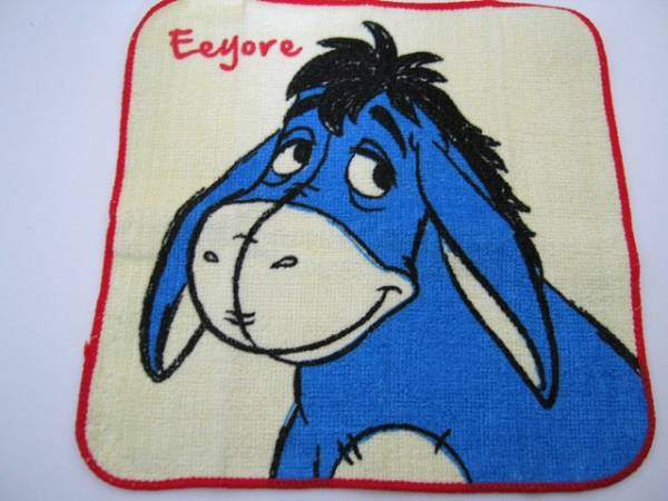 16.【新品】ディズニー110周年 イーヨー プチタオル ミニタオル拍卖