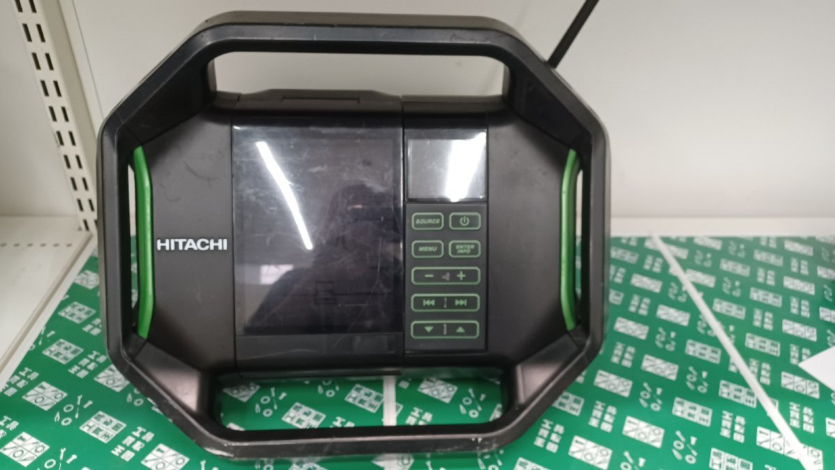 【中古品】HiKOKI(旧日立工機) コードレスラジオ UR18DSAL(本体のみ) 電動工具/ITWF4QOGNRJE拍卖