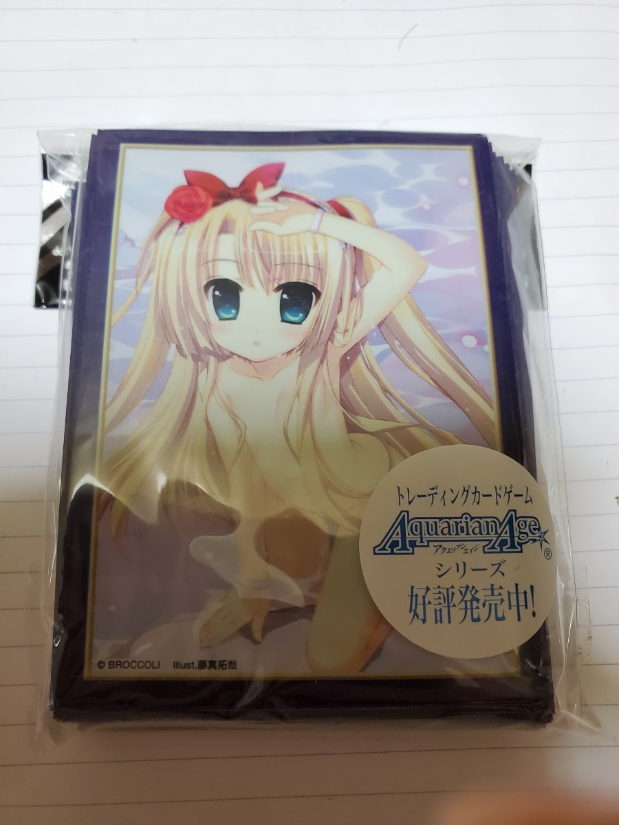 キャラクタースリーブコレクション アクエリアンエイジ 温泉入浴中 ローズマリー・フォンブリューヌ 未開封 数量2拍卖