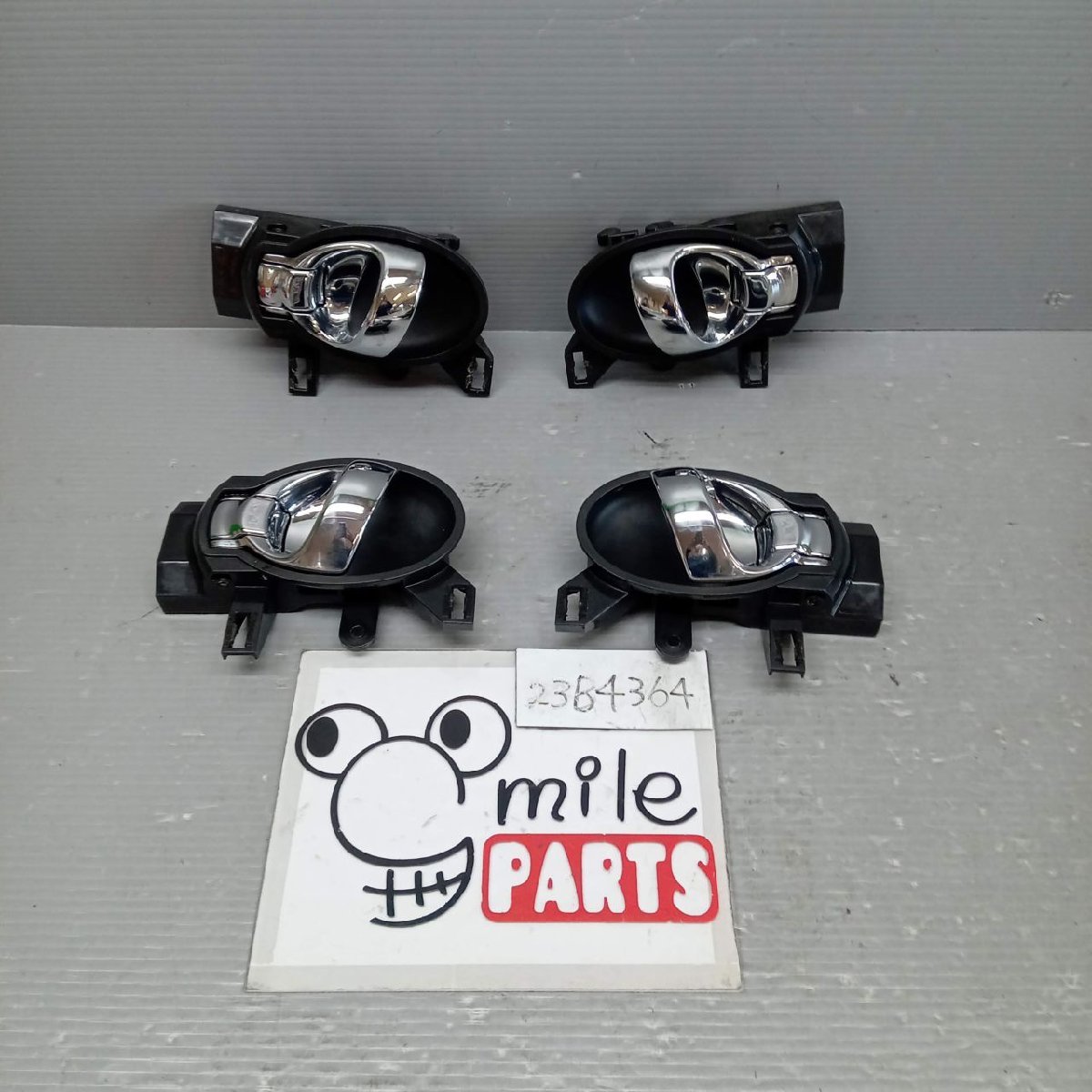 YF15 ジューク 純正 メッキインナーハンドル1台分 1D3-21-6/23B4364*同梱不可拍卖