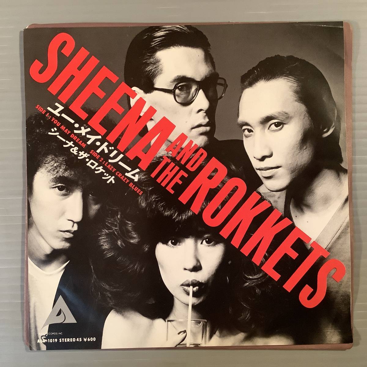 シングル盤(EP)◆シーナ&ザ・ロケット『ユー・メイ・ドリーム』『レイジー・クレイジー・ブルース』◆美品!拍卖