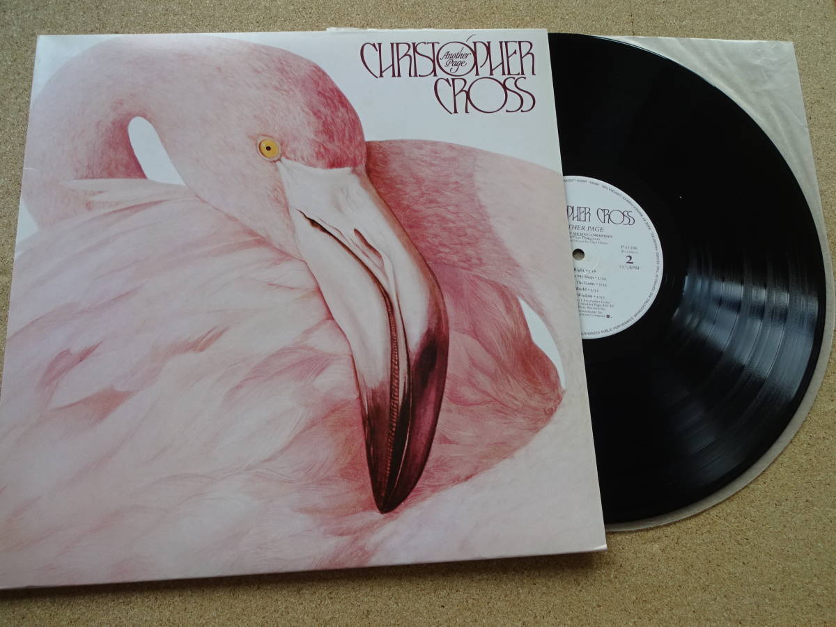 LP★クリストファー・クロス★Christopher Cross★アナザー・ページ★Another Page★AOR拍卖