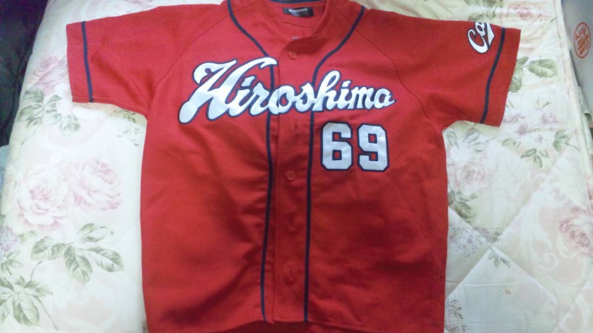 【カユ-中古】(広島カープ)ライネルロサリオ ハイクオリティーユニフォーム 赤拍卖