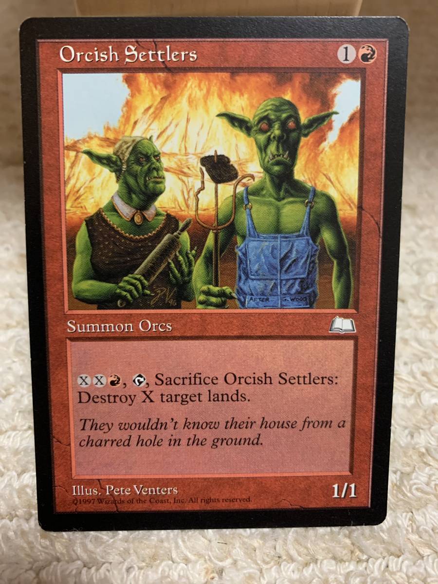 ウェザーライト オークの移住者/Orcish Settlers 英語版拍卖